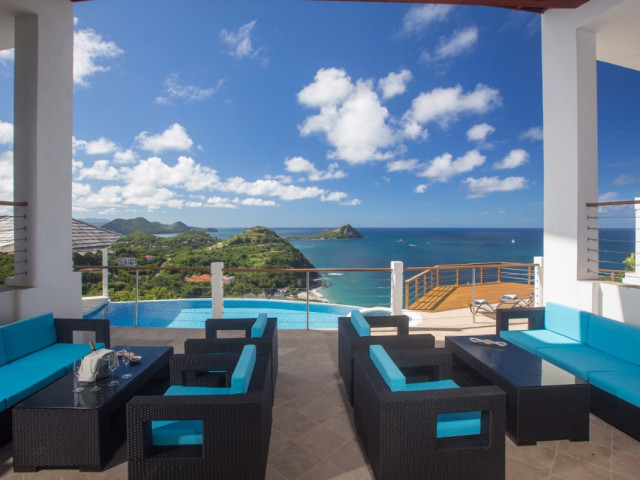 Stunning 6 Bedroom Hillside Designer Villa in St Lucia