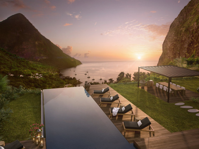 4 Bedroom Ultra-Luxury Hillside Homes in Saint Lucia