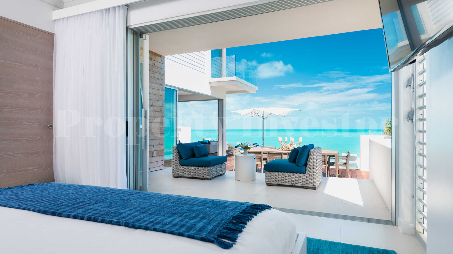 Gorgeous 15 Bedroom Private Beach Club Residence on Long Bay Beach, Turks & Caicos