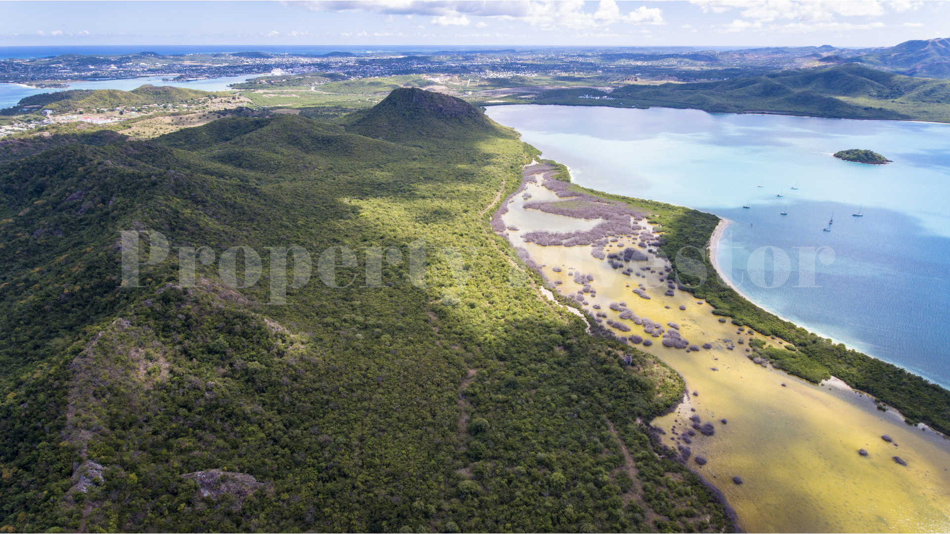 Massive 161 Hectare Plot of Land for Sale in Antigua