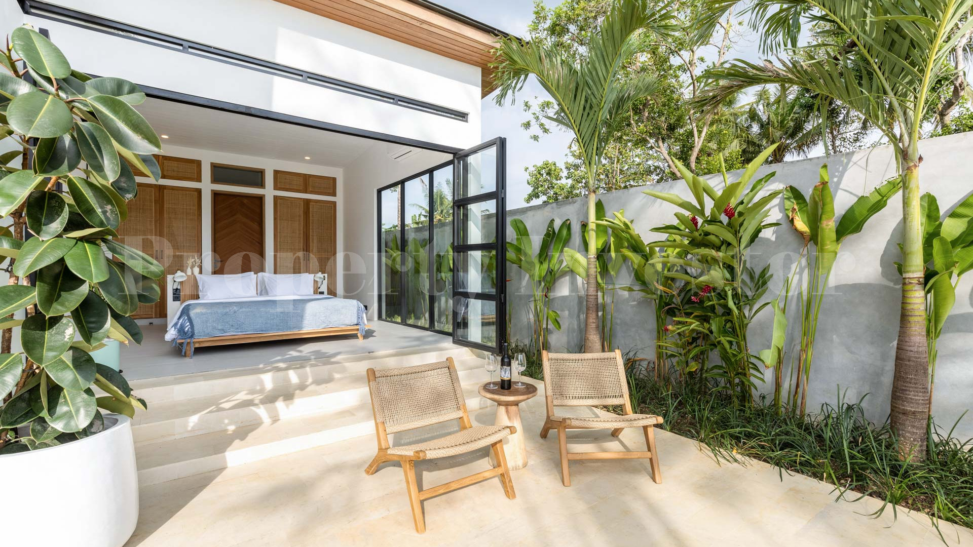 Chic 1-3 Bedroom Designer Loft Villas with Beautiful Rice Paddy Views for Sale Near Canggu, Bali