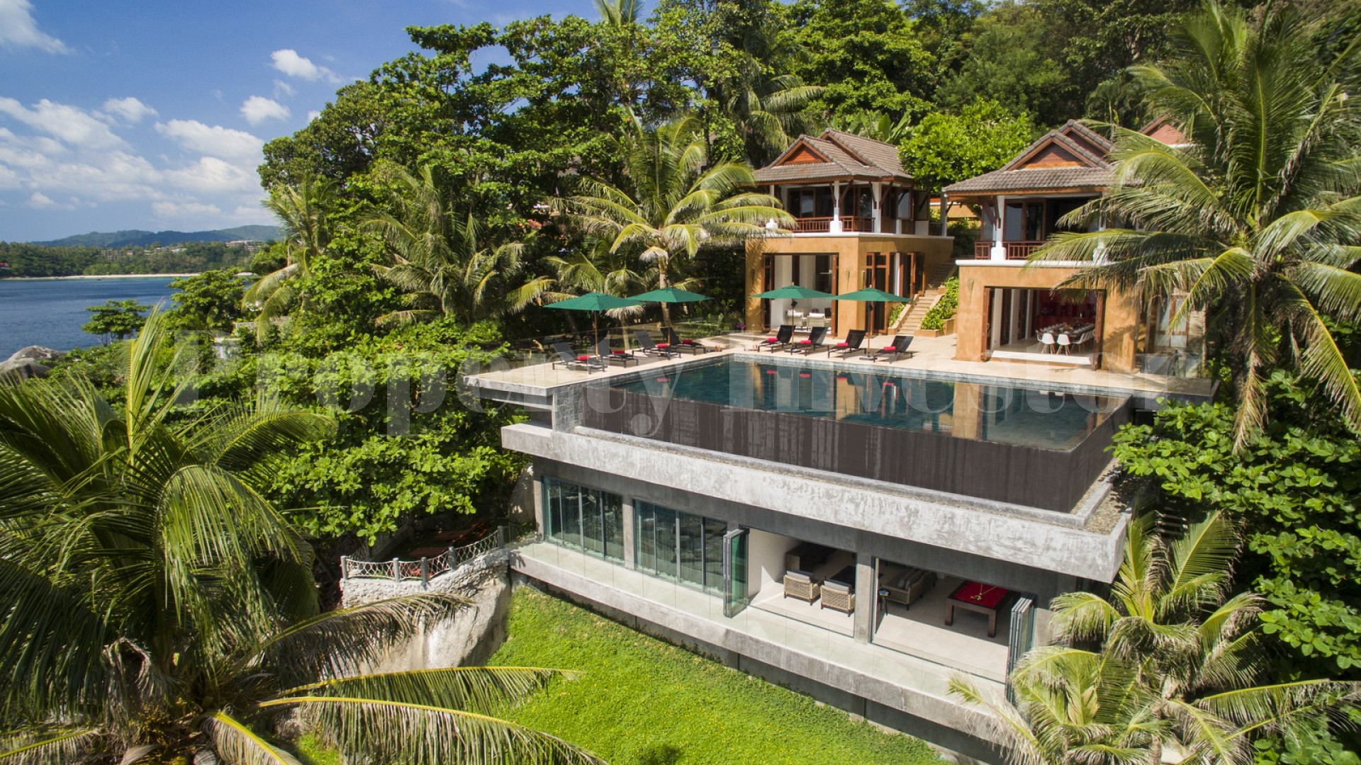 Ultimate 8 Bedroom Private Luxury Oceanfront Estate for Sale in Kata, Phuket