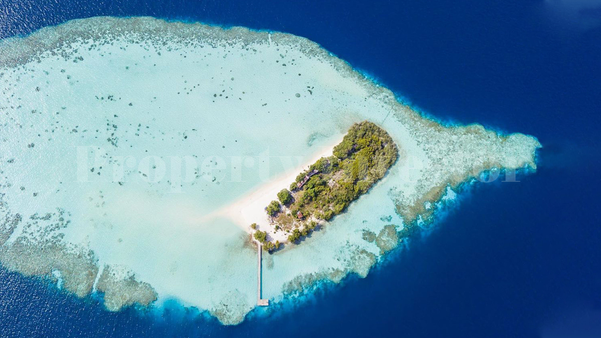 Gorgeous 4 Hectare Virgin Island with Ready Commercial Development Plan for Sale in the Maldives