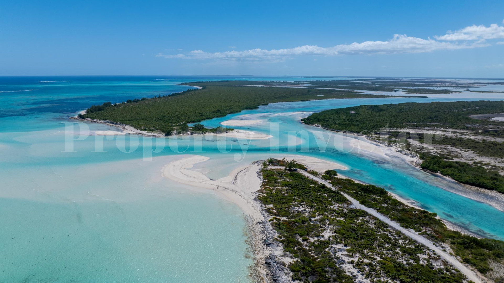 Pristine 2 Hectare Waterfront Parcel for Residential Development in North Caicos, Turks & Caicos