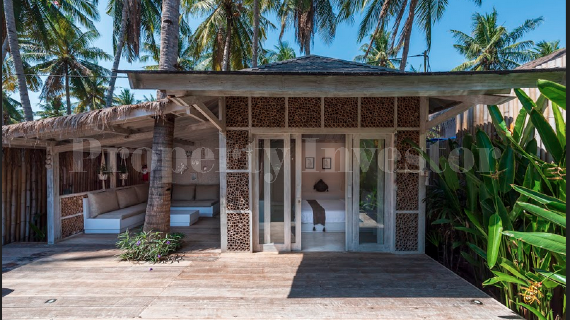 Charming 4* Boutique Hotel with 11 1-2 Bedroom Villas in the Gili Islands, Indonesia