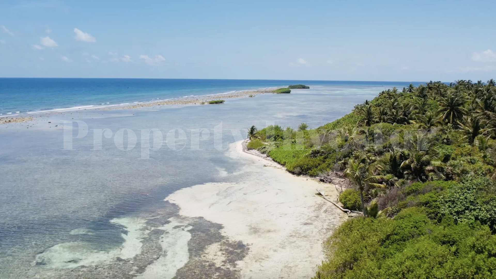 Caye Bokel — 33 Acre Private Virgin Island Parcel for Sale in Belize