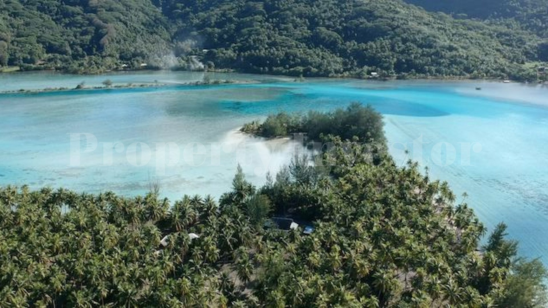 Perfectly Located 16.62 Hectare Private Island for Development in Huahine, French Polynesia