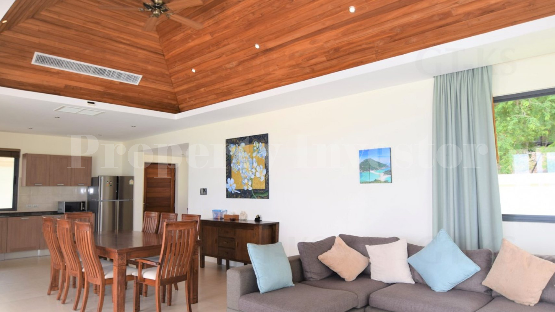 Stunning 4 Bedroom Modern Beachfront Villa with Private Beach Access for Sale in Koh Samui, Thailand