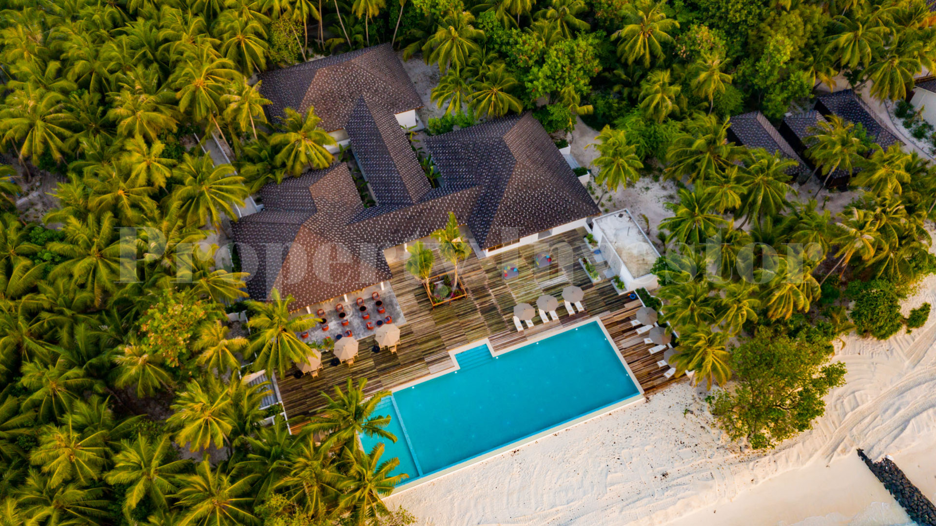 Luxury 60 Villa Island Resort for Sale in the Maldives