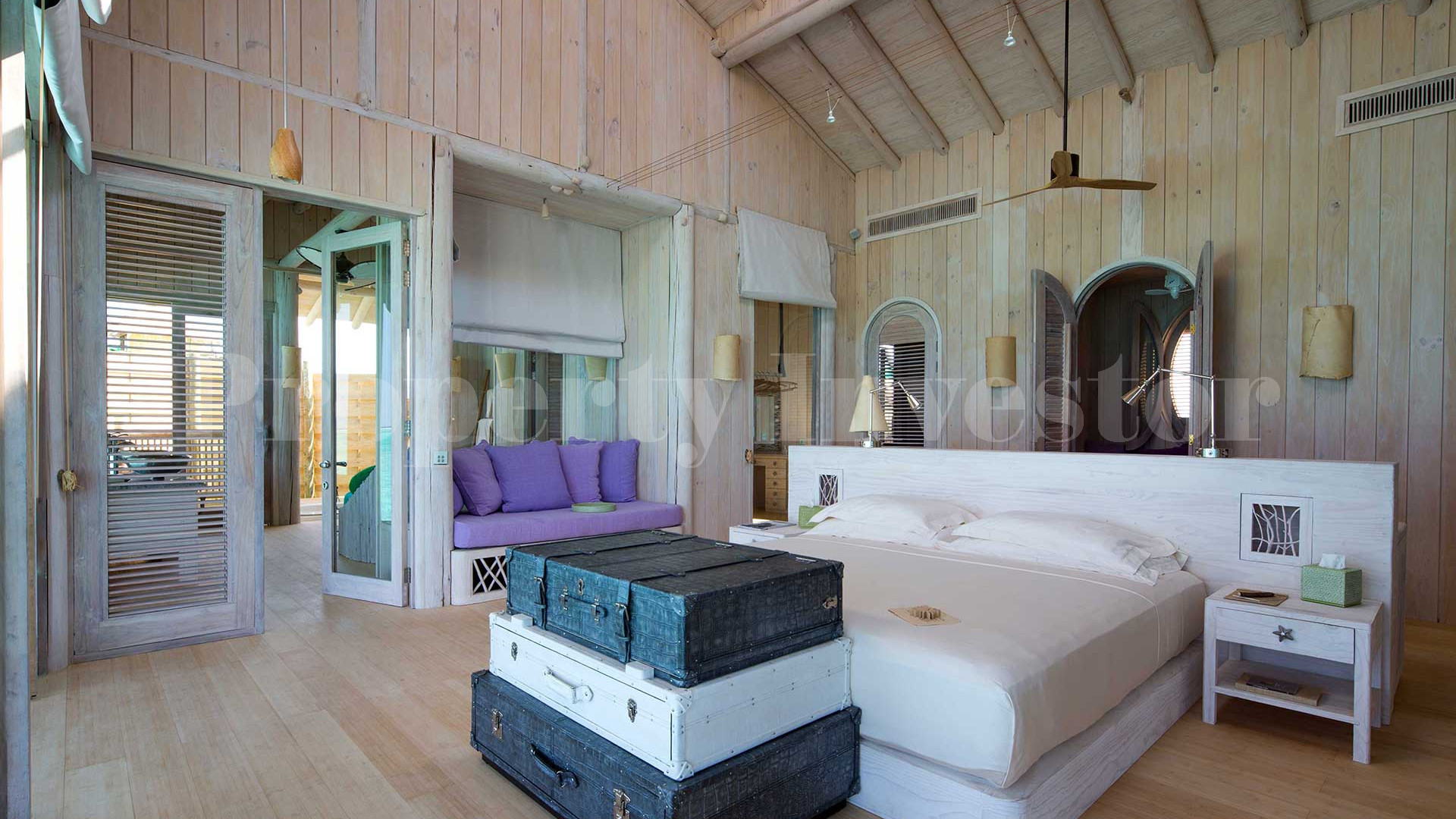 1 Bedroom Overwater Villa with Slide in the Maldives