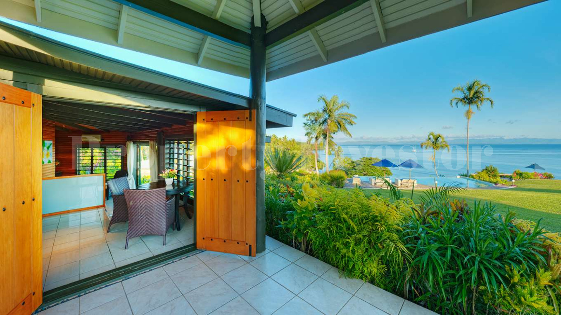 Award Winning 11 Villa Luxury Boutique Clifftop Resort for Sale on Taveuni Island, Fiji