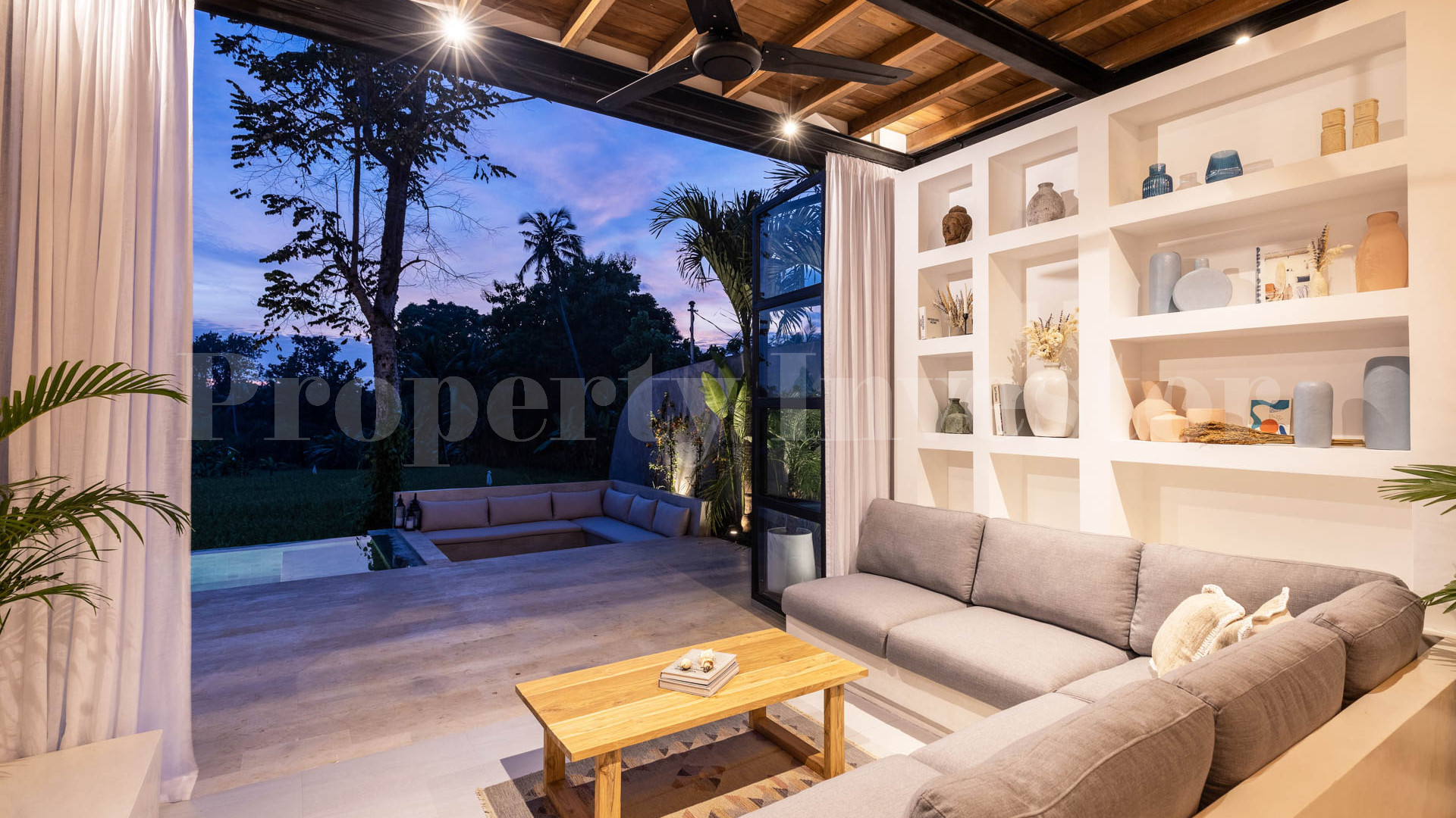 Chic 1-3 Bedroom Designer Loft Villas with Beautiful Rice Paddy Views for Sale Near Canggu, Bali