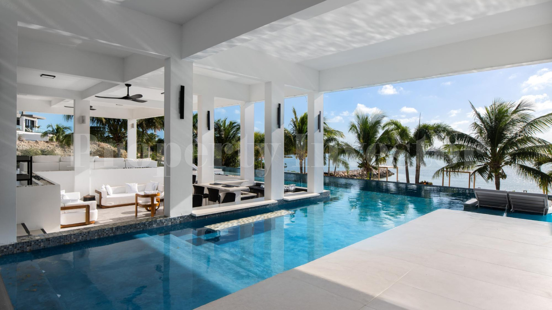 Premier 10 Bedroom Beachfront Trophy  Estate for Sale in Turtle Tail, Turks & Caicos