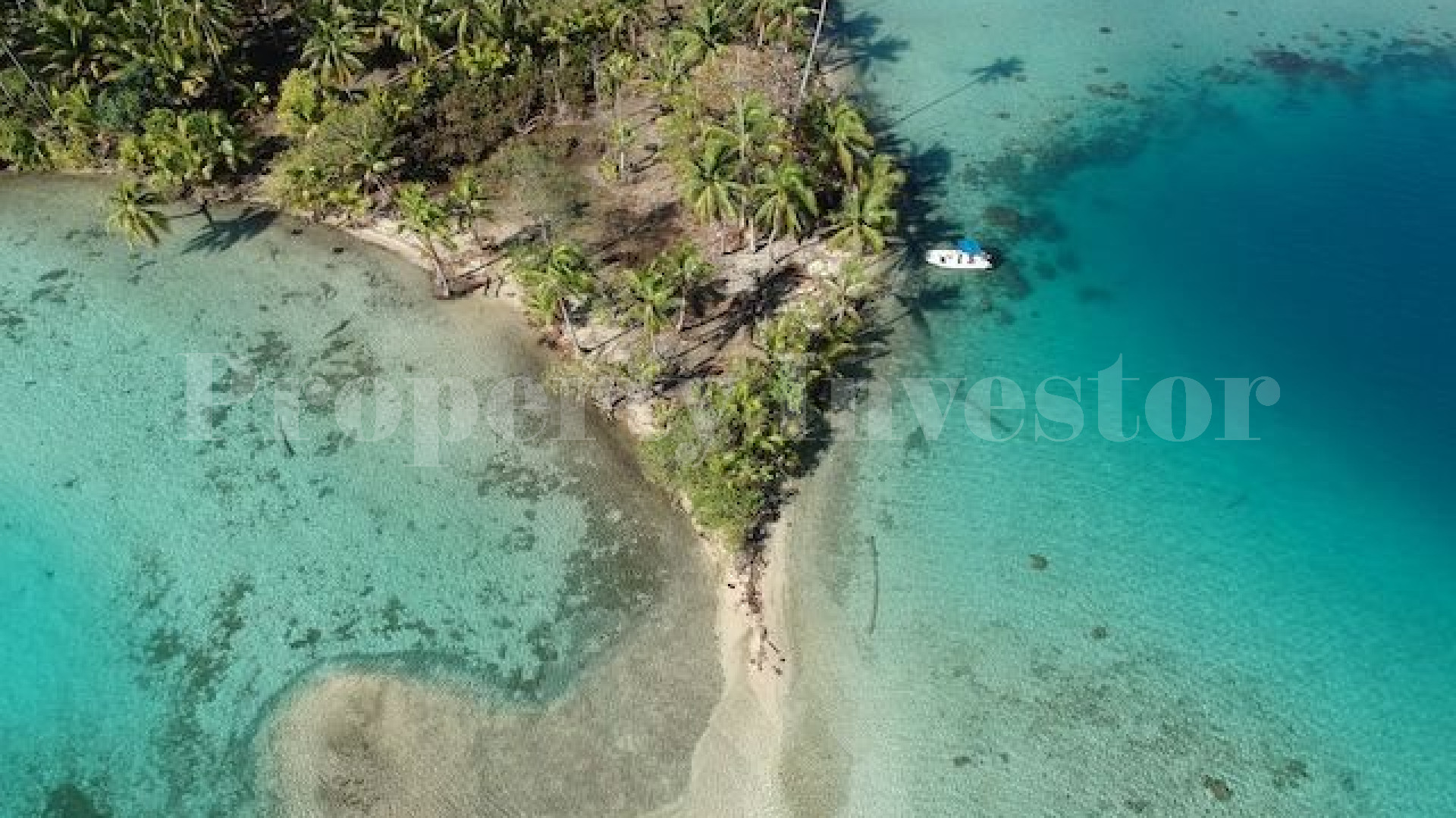 Perfectly Located 16.62 Hectare Private Island for Development in Huahine, French Polynesia