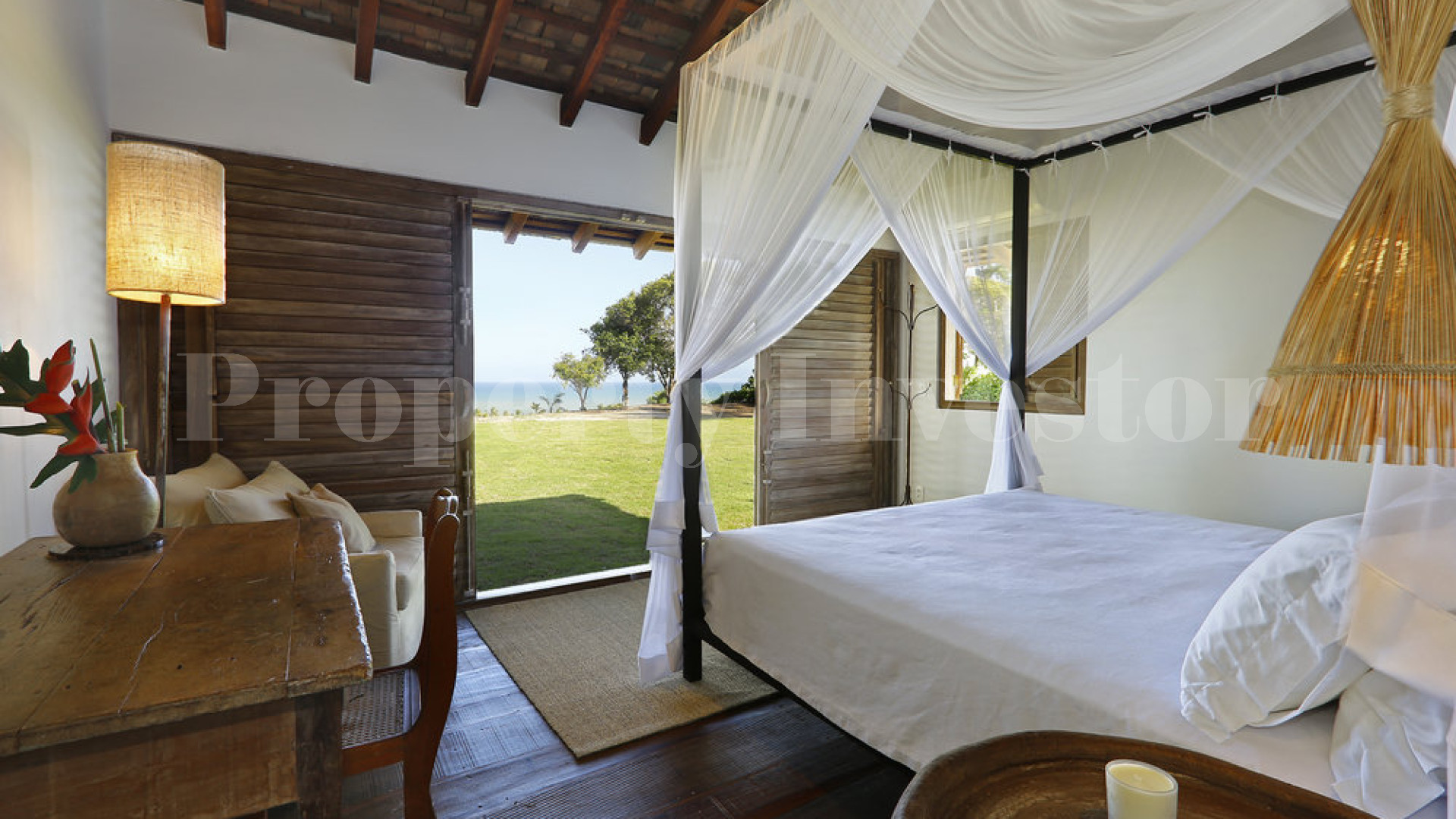 Beautiful 4 Bedroom Oceanfront Villa for Sale in Trancoso, Brazil