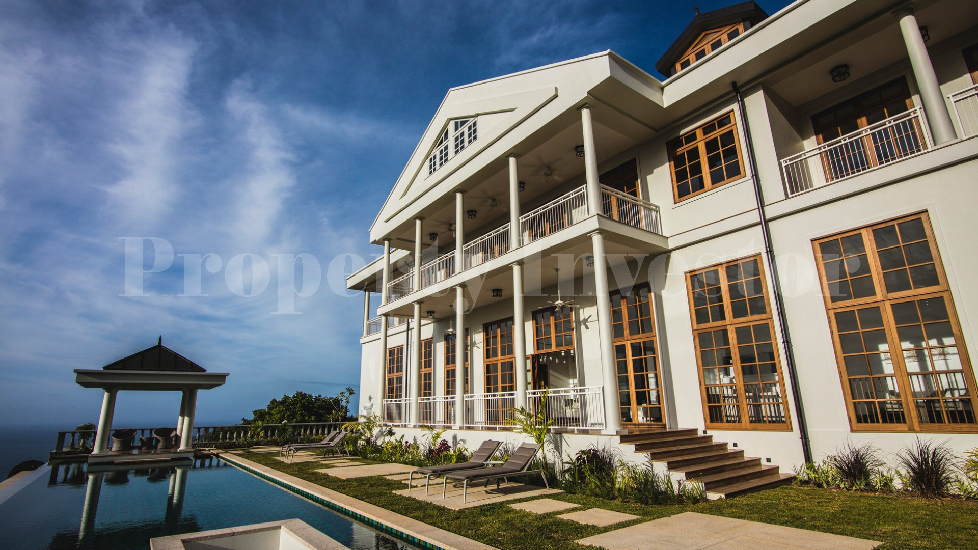 Unbelievable 6 Bedroom Private Hilltop Villa with Incredible Ocean Views for Sale in Mahé, Seychelles