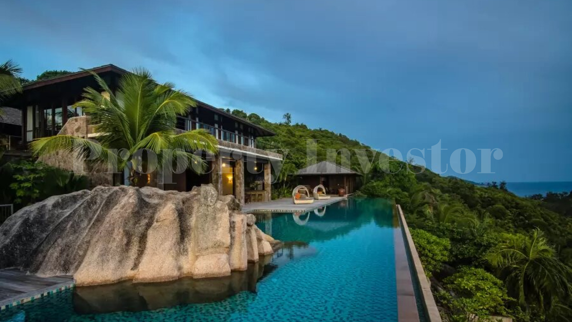 Outstanding 7 Bedroom Luxury Hillside Resort Residence with Incredible Panoramic Ocean Views for Sale in Mahé, Seychelles