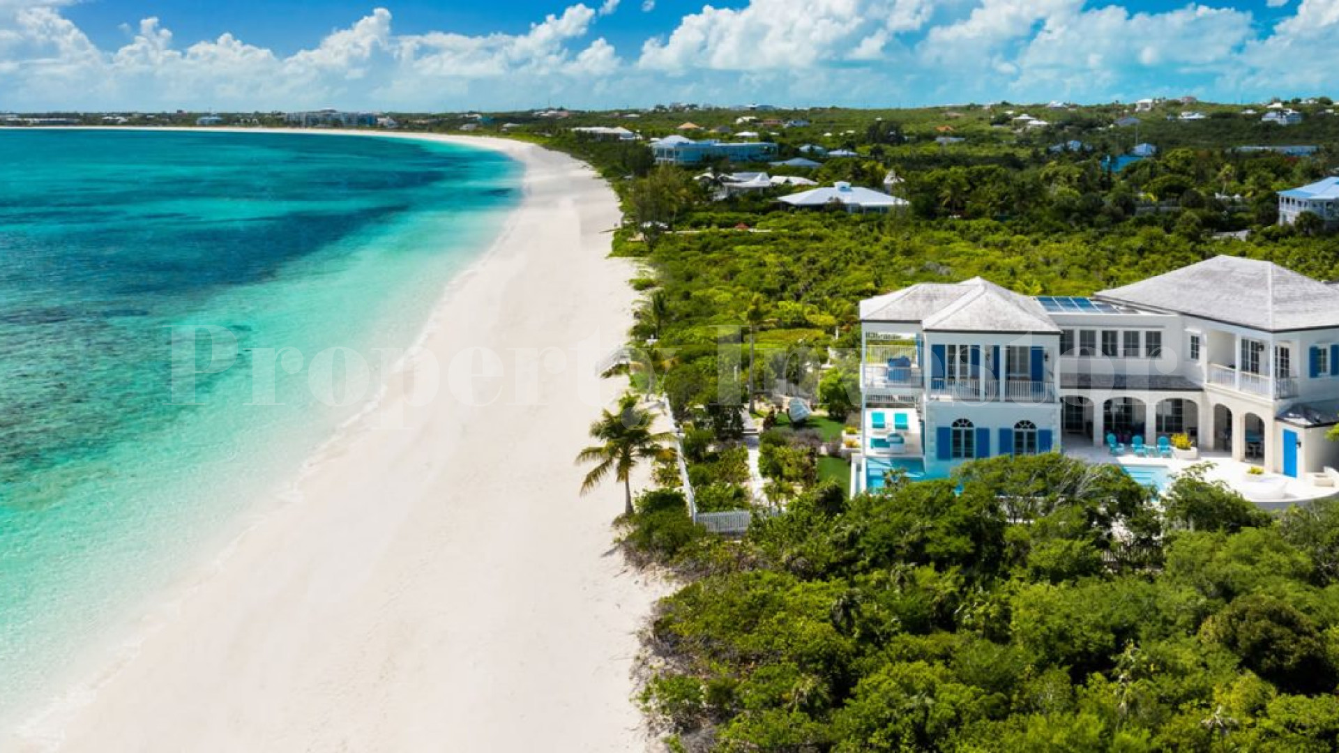 Fabulous 5 Bedroom Colonial Style Beachfront Home for Sale in Turks & Caicos