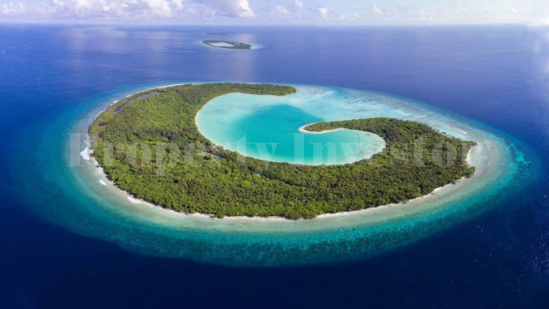 Unique 65 Hectare Private Virgin Island for Agricultural Development for Sale in the Maldives