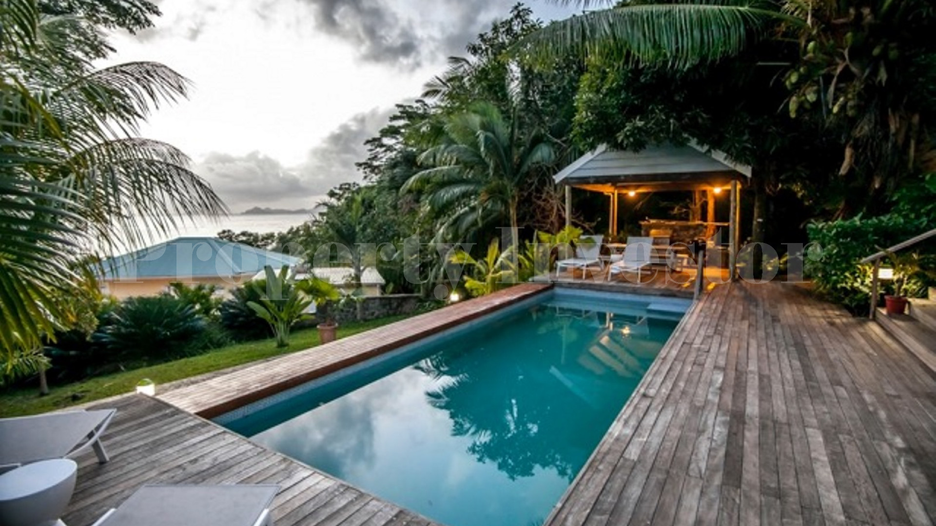 Lush 6 Bedroom Sea View Property Set on Landscaped Tropical Gardens in Mahé, Seychelles