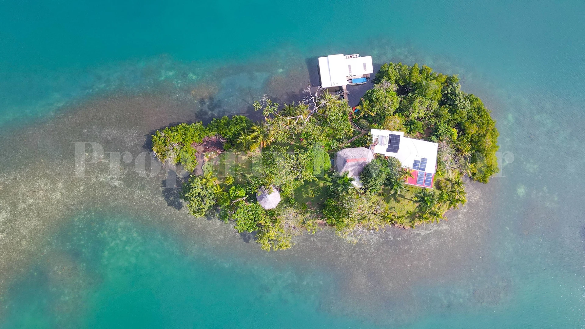 Off-Grid 3144 m² Private Tropical Eco Island in Bocas del Toro, Panama