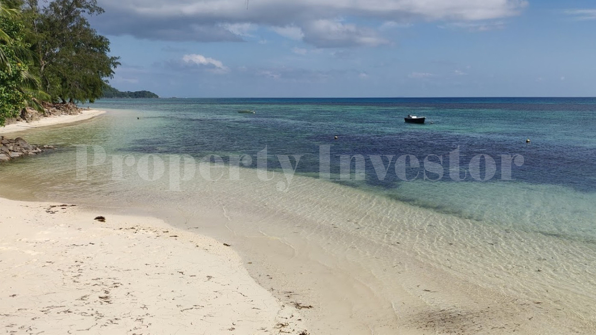 Beautiful 1.5 Hectare Beachfront Lot with Great Residential & Commercial Development Potential for Sale on Praslin Island, Seychelles