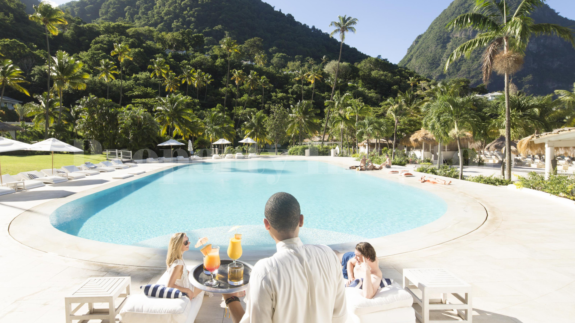 5 Bedroom Ultra-Luxury Beachfront Residence with Private Pier in Saint Lucia