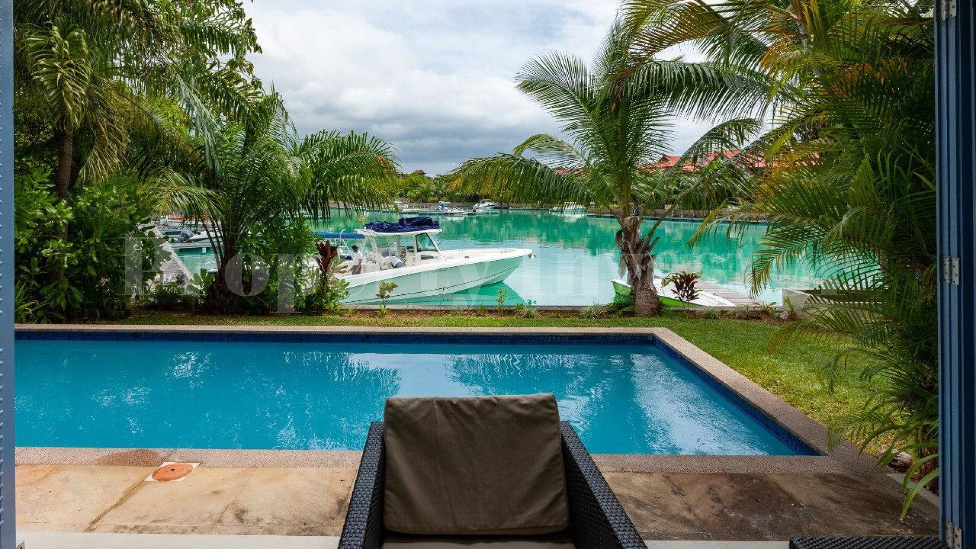 Spacious 4 Bedroom Waterfront Maison with Private Mooring for Sale on Eden Island, Seychelles