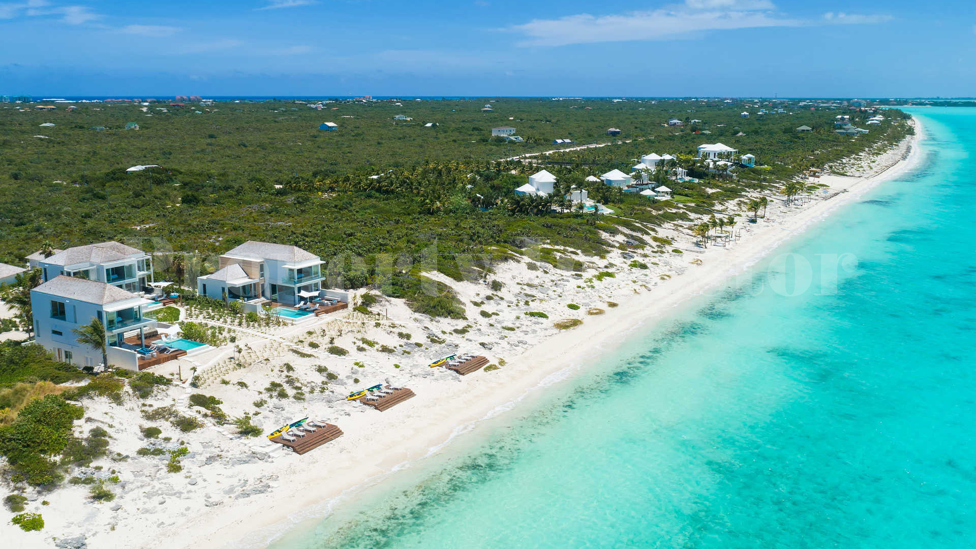 Gorgeous 15 Bedroom Private Beach Club Residence on Long Bay Beach, Turks & Caicos