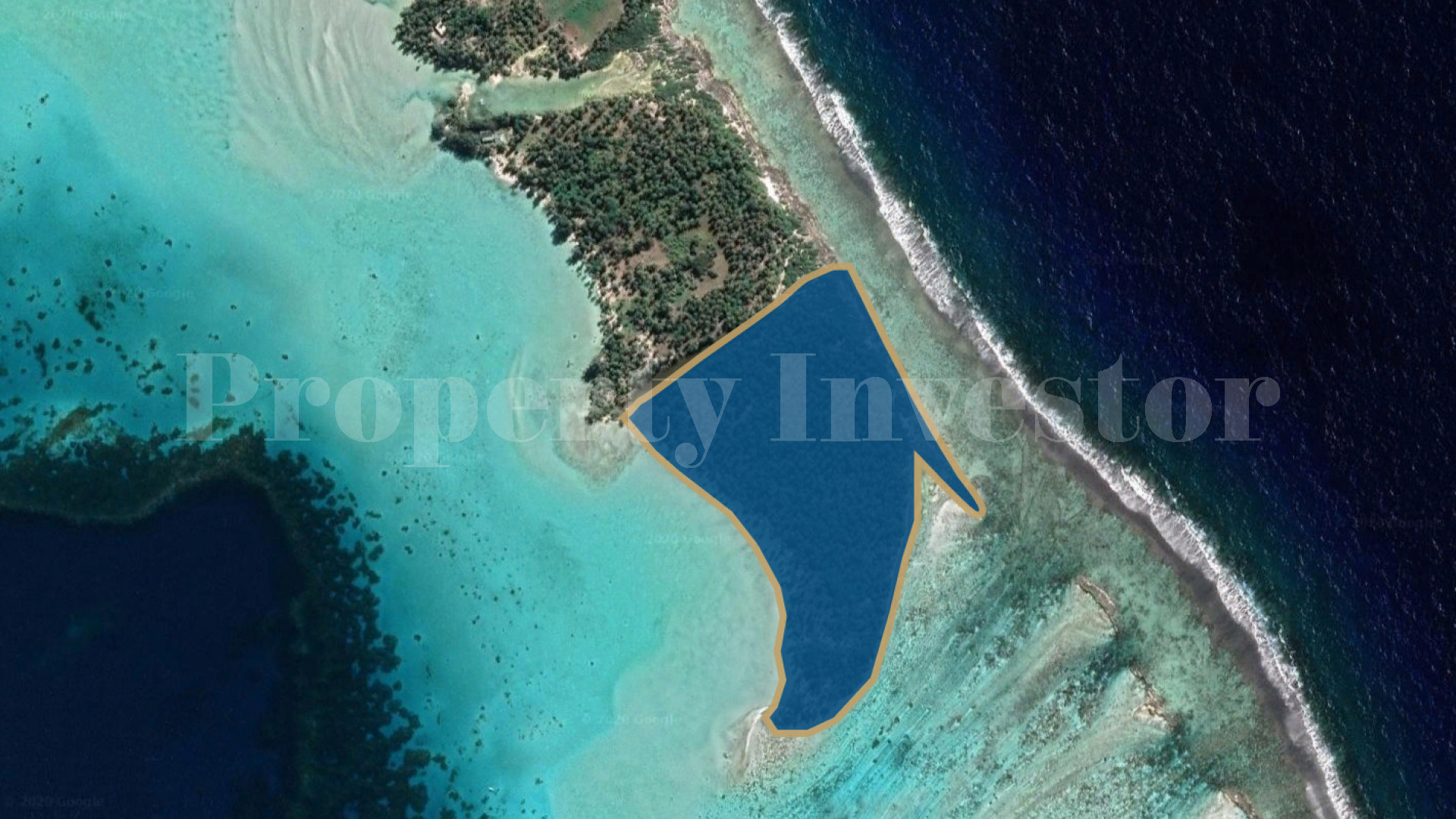 Picturesque 7.12 Hectare Private Virgin Island for Sale in Taha'a, French Polynesia