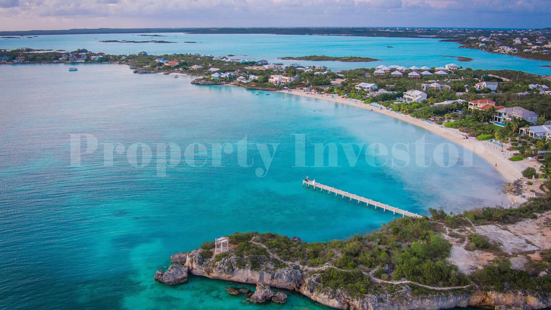 Exceptional 7 Bedroom Luxury Moroccan Style Beachfront Villa for Sale on Sapodilla Bay Beach, Turks & Caicos