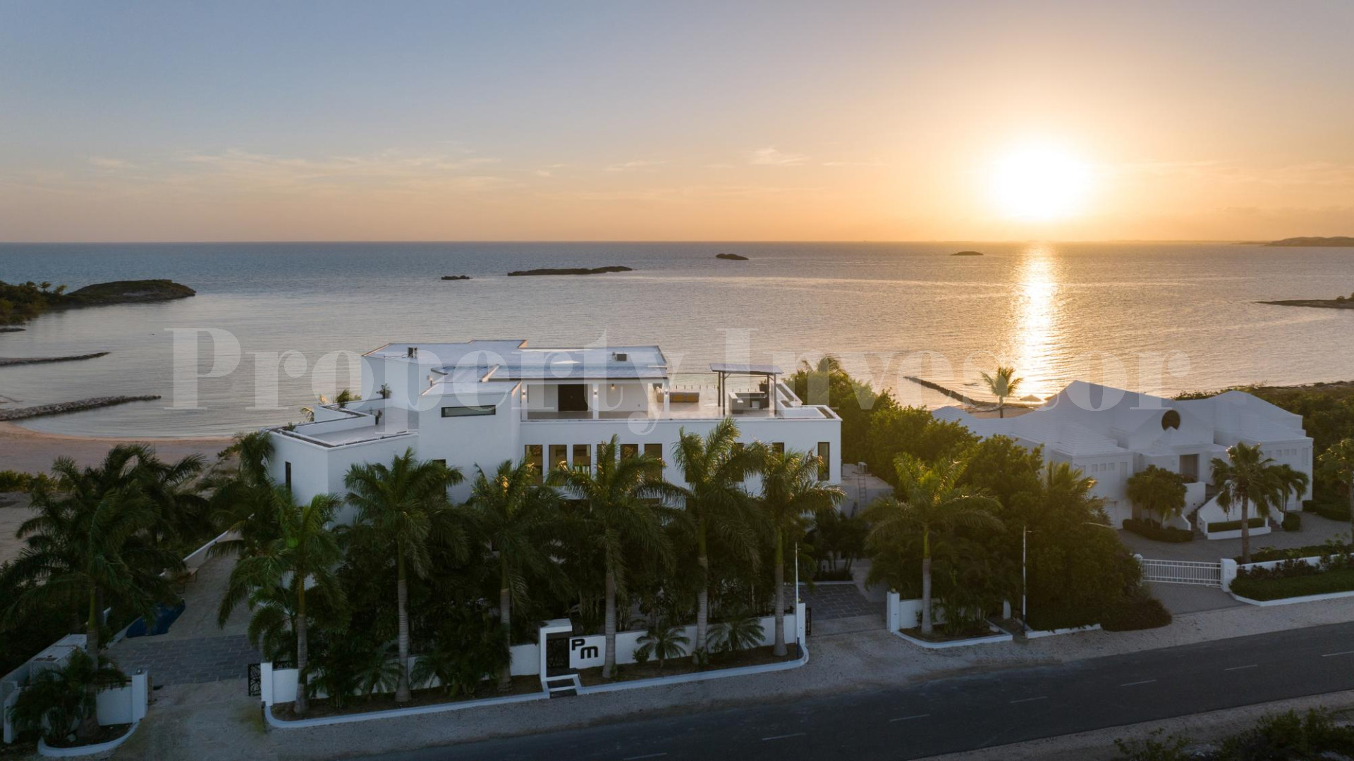 Premier 10 Bedroom Beachfront Trophy  Estate for Sale in Turtle Tail, Turks & Caicos