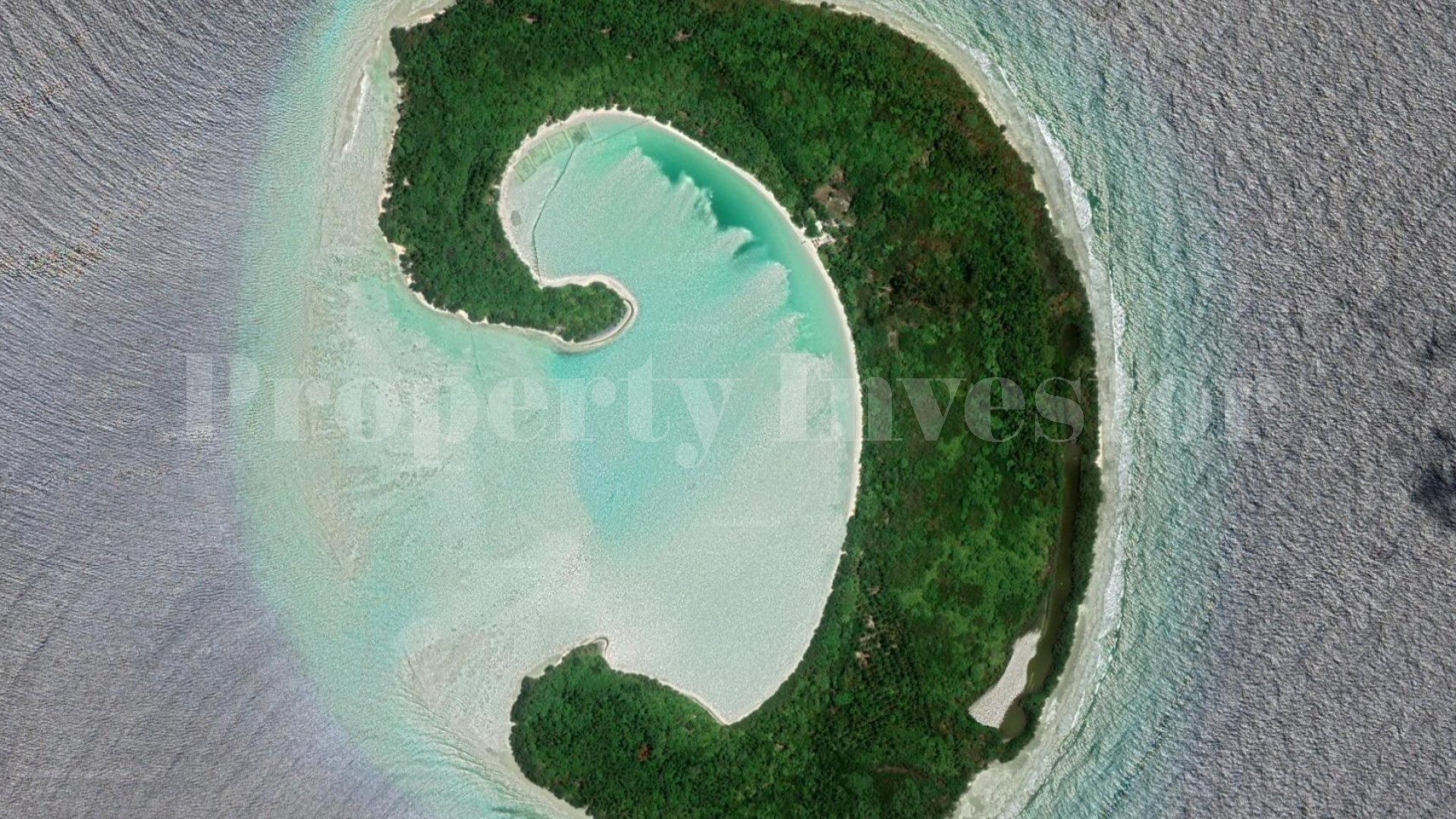 Unique 65 Hectare Private Virgin Island for Agricultural Development for Sale in the Maldives