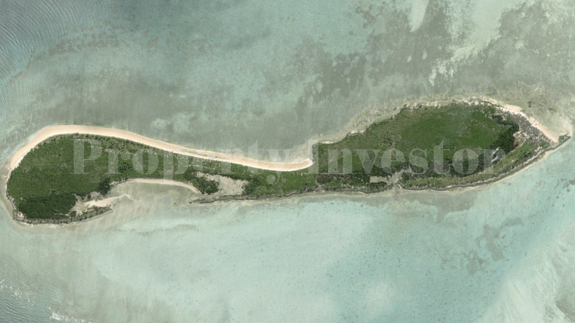 Partially Developed 72 Hectare Private Coral Island for Sale in Mozambique