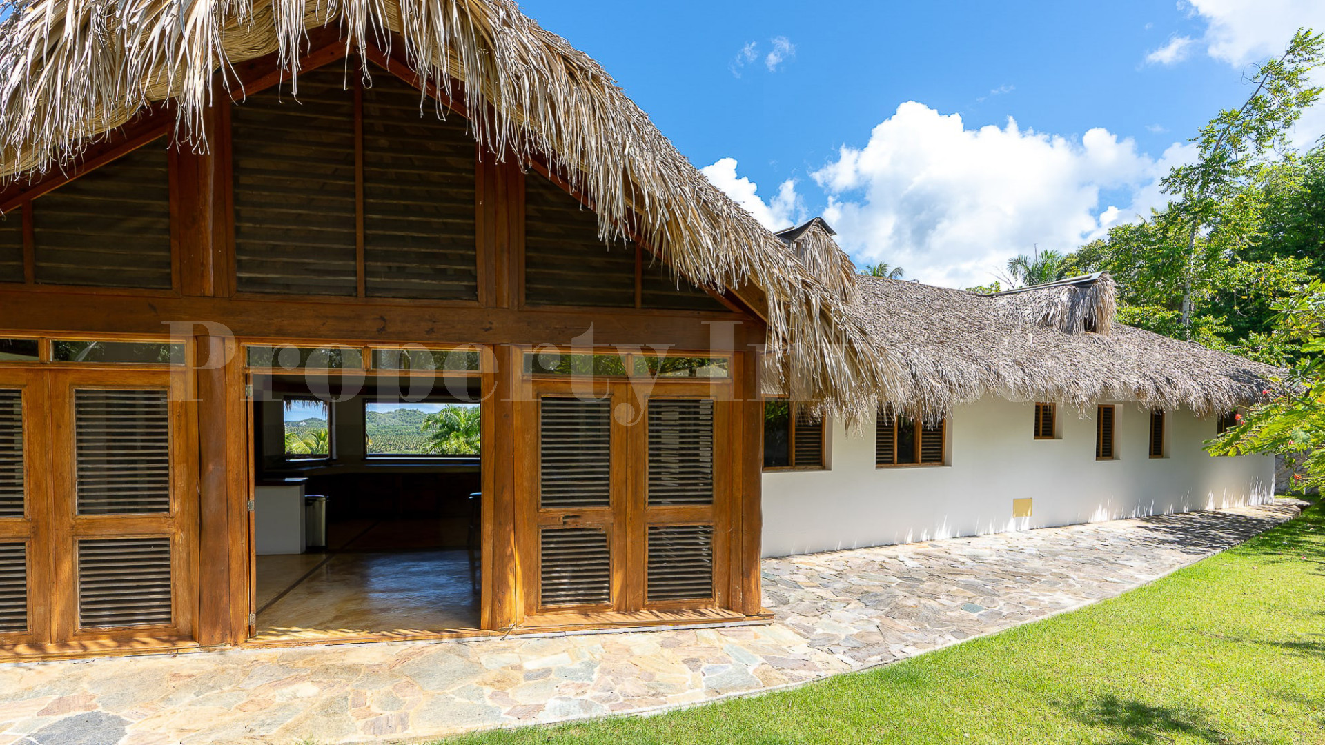 Handcrafted 5 Bedroom Eco Retreat with Incredible Ocean Views & Tropical Gardens for Sale Near Las Terrenas, Dominican Republic