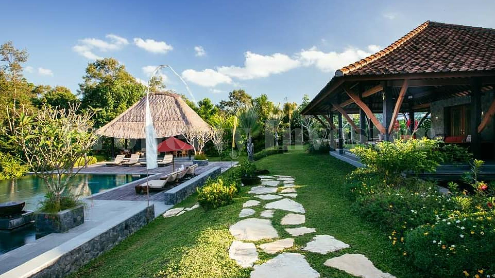 Magnificent 7 Bedroom Luxury Gated Community Estate with Horse Stables for Sale in Tabanan, Bali