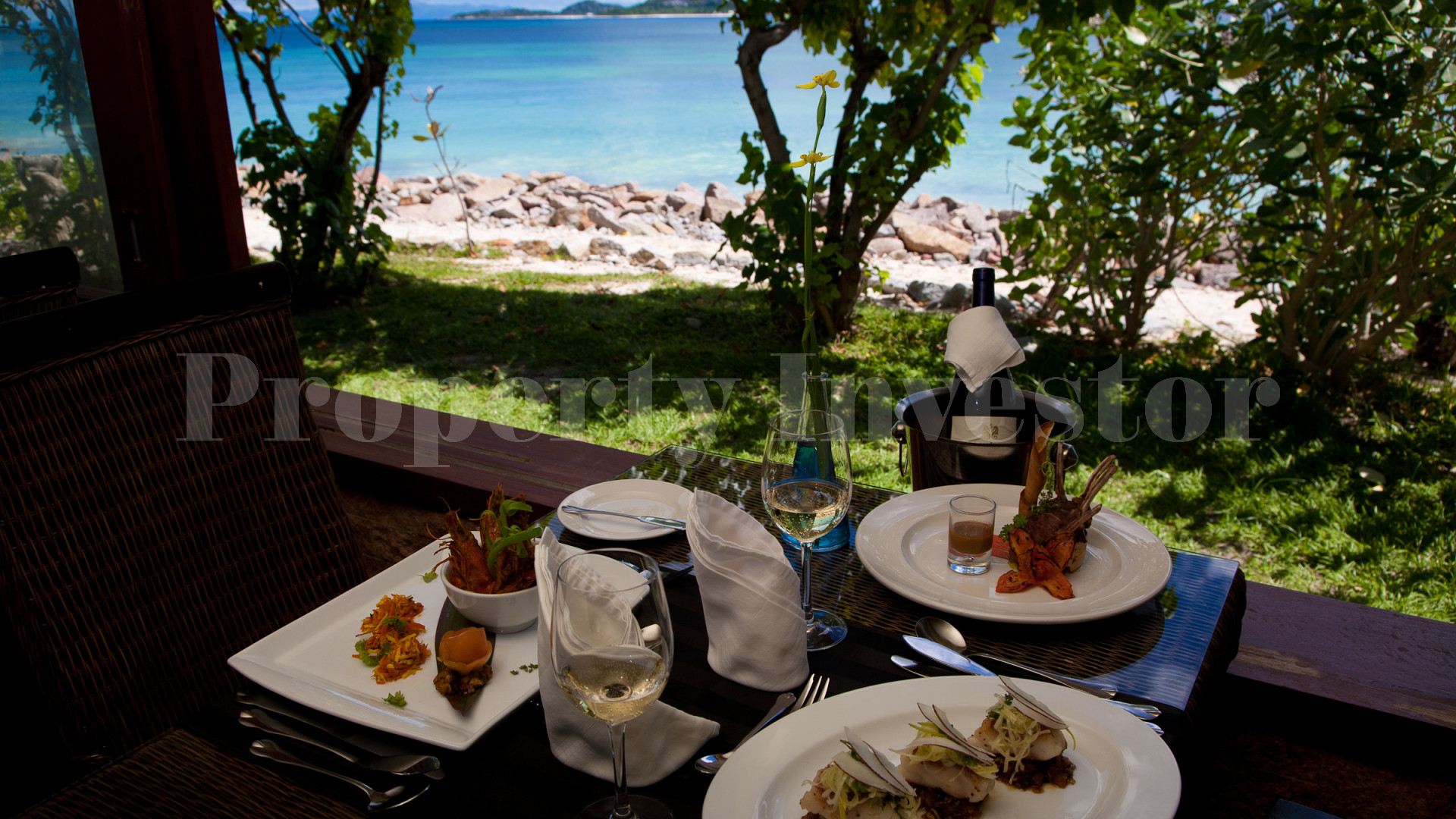 Beautiful 4* Star Boutique Beachfront Island Hotel with 26 Suites for Sale on Praslin Island, Seychelles