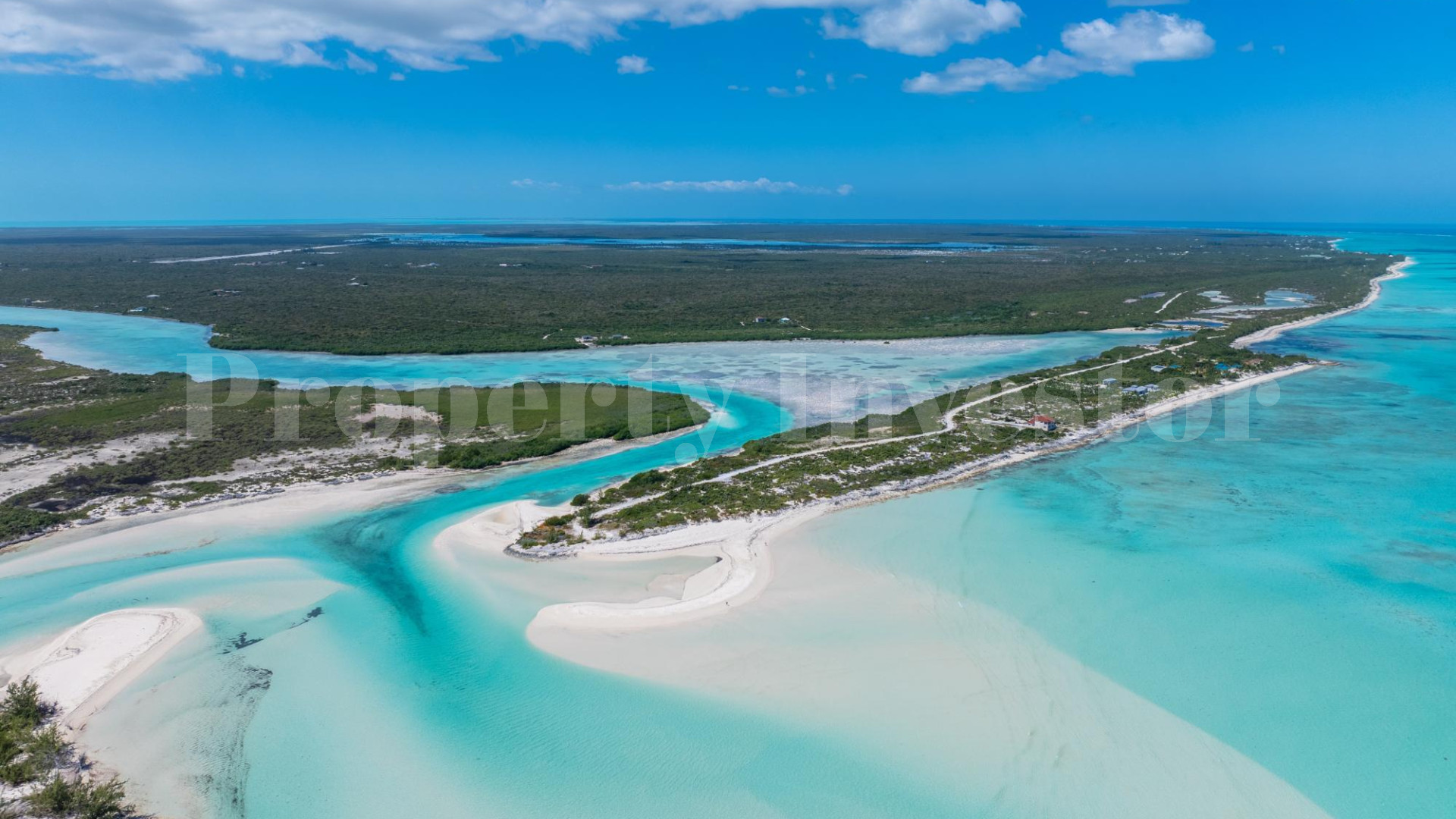 Pristine 2 Hectare Waterfront Parcel for Residential Development in North Caicos, Turks & Caicos
