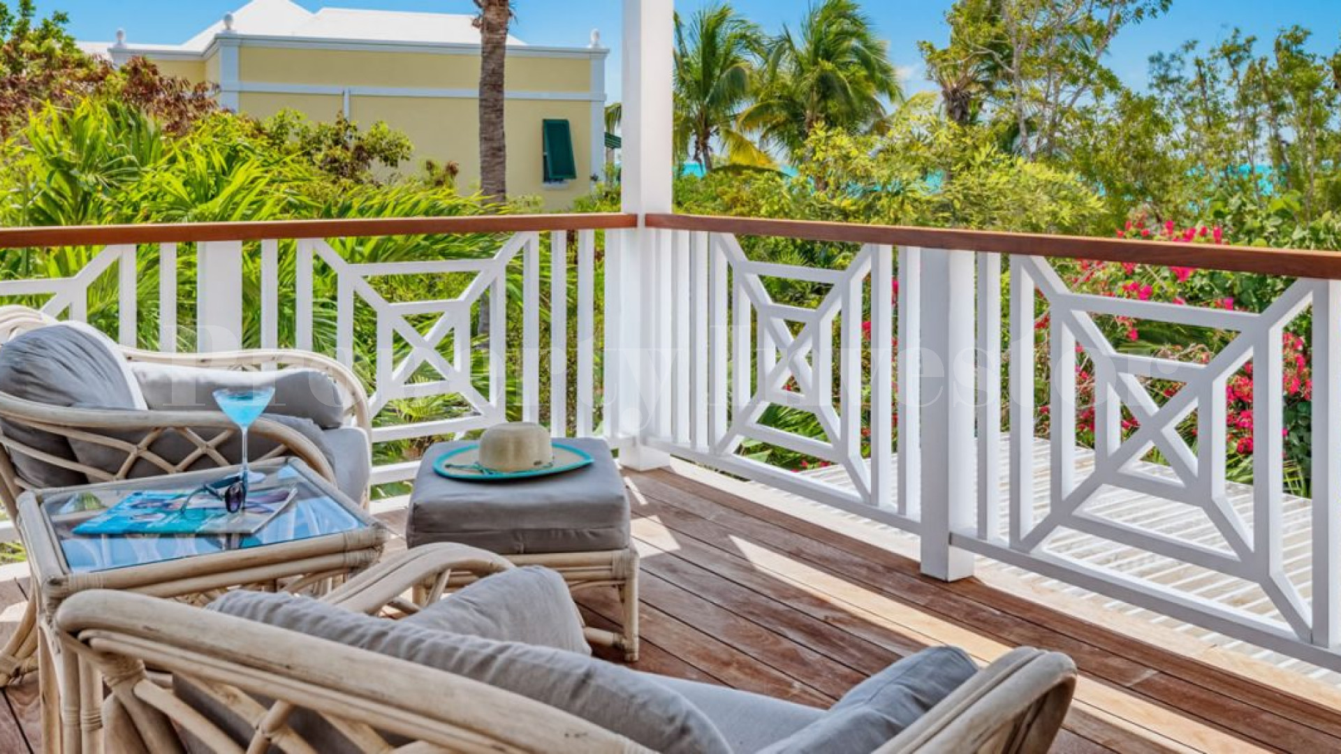 Upscale 4 Bedroom Caribbean Style Oceanfront Villa for Sale in Turks & Caicos