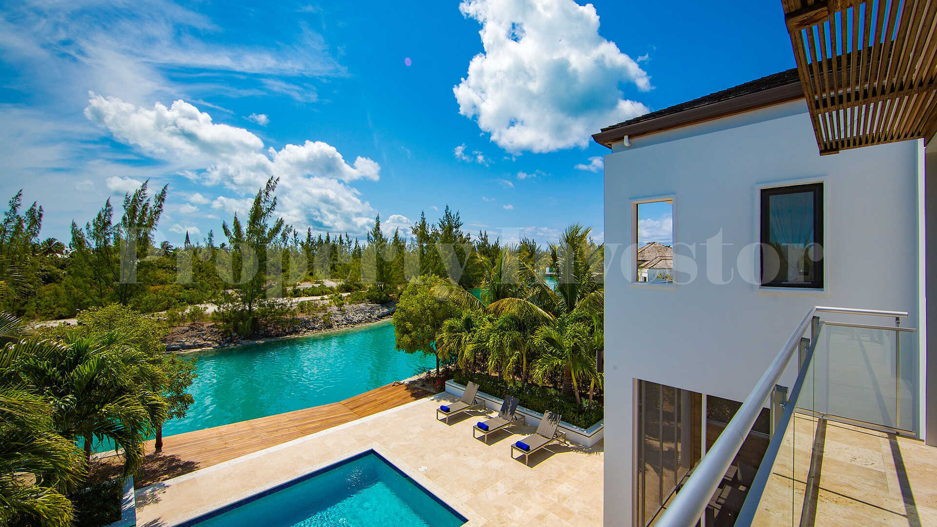 Exquisite 3 Bedroom Canal Front Luxury Villa in Leeward, Turks & Caicos