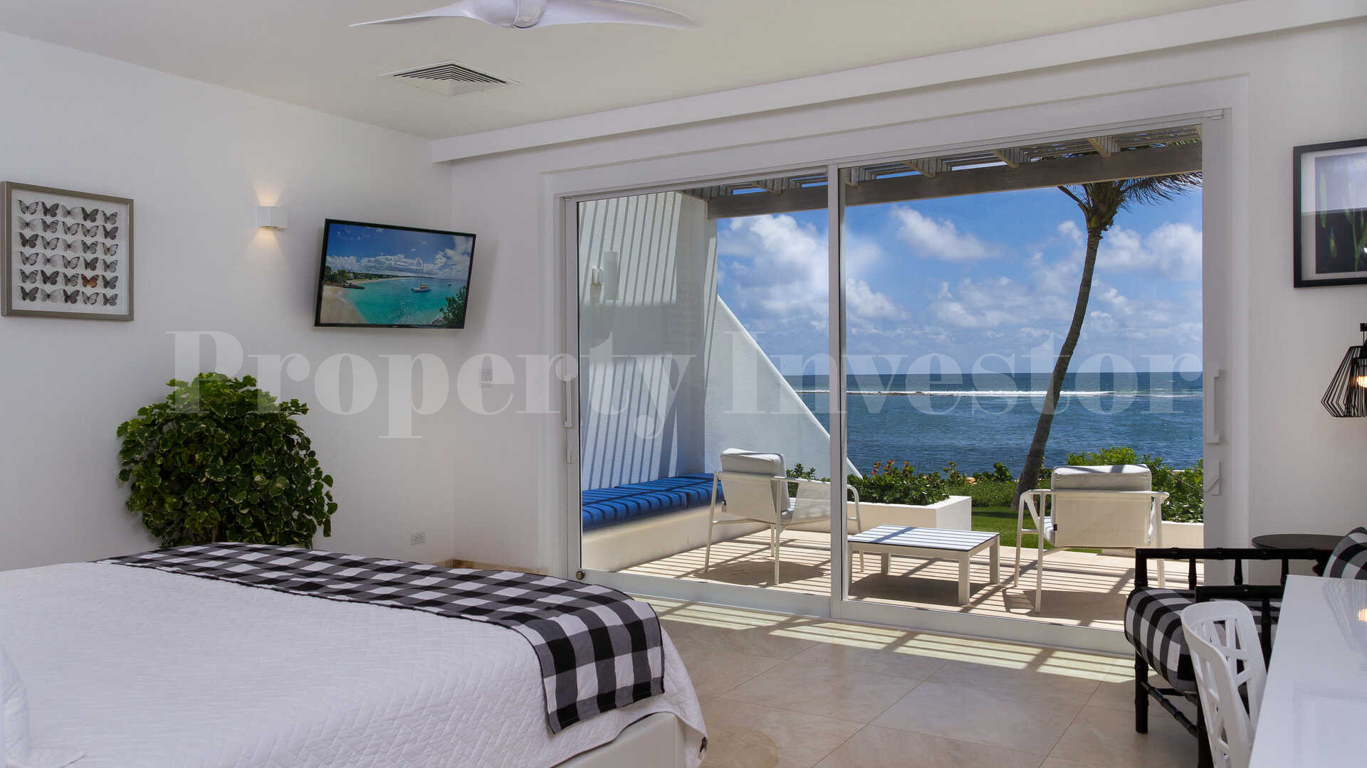 Stunning 10 Bedroom Modern Luxury Beachfront Villa in Anguilla