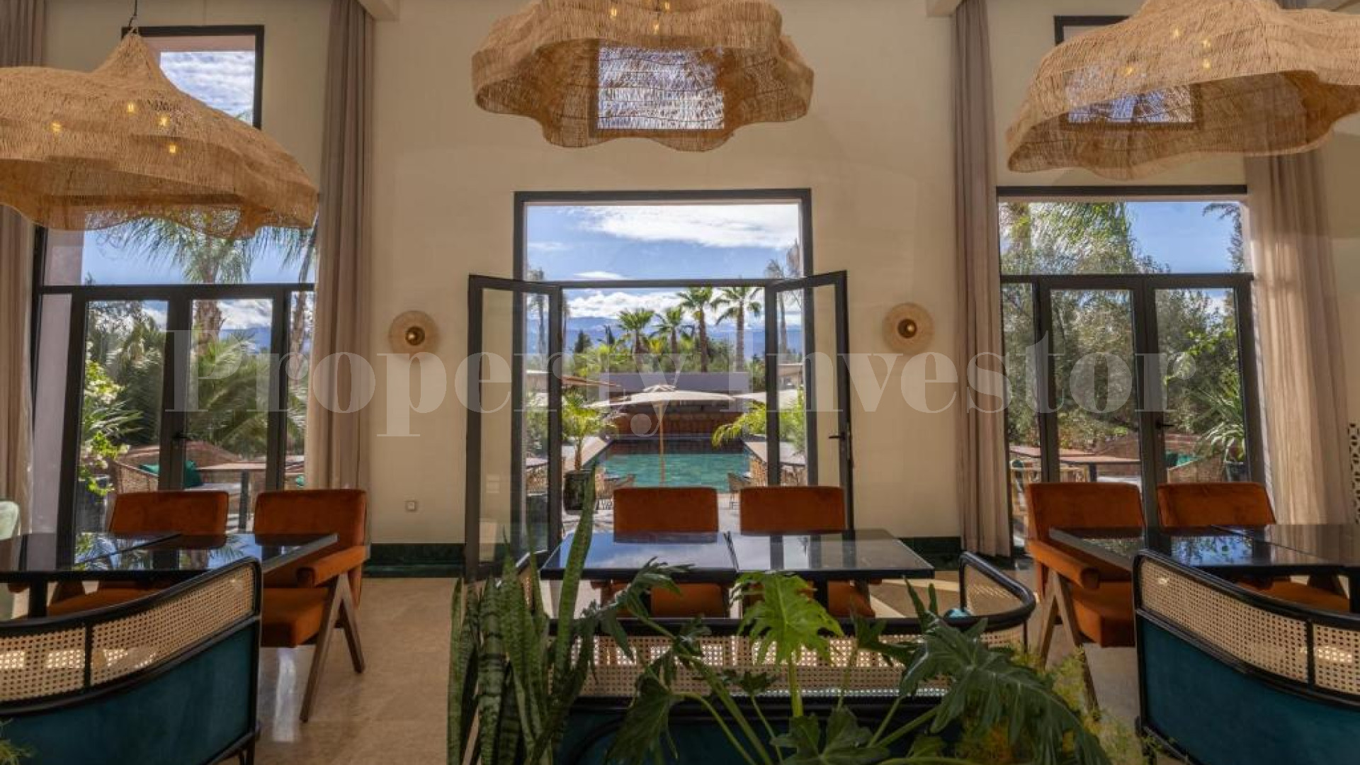 Exceptional 12 Suite Boutique Hotel with Panoramic Views of the Atlas Mountains, Morocco 