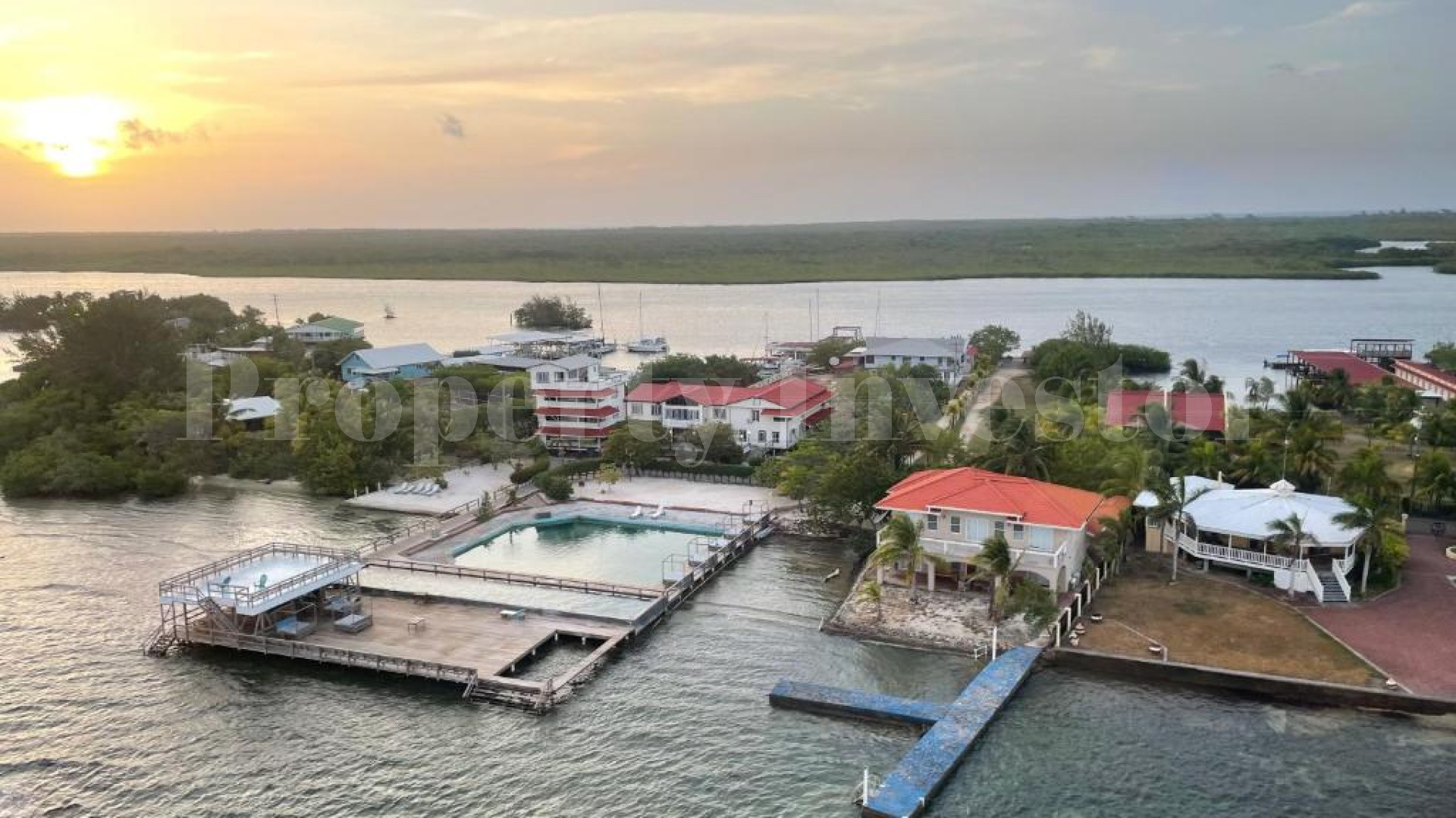 Established & Operating 24 Unit PADI Licensed Beachfront Dive Resort for Sale on Utila Island, Honduras