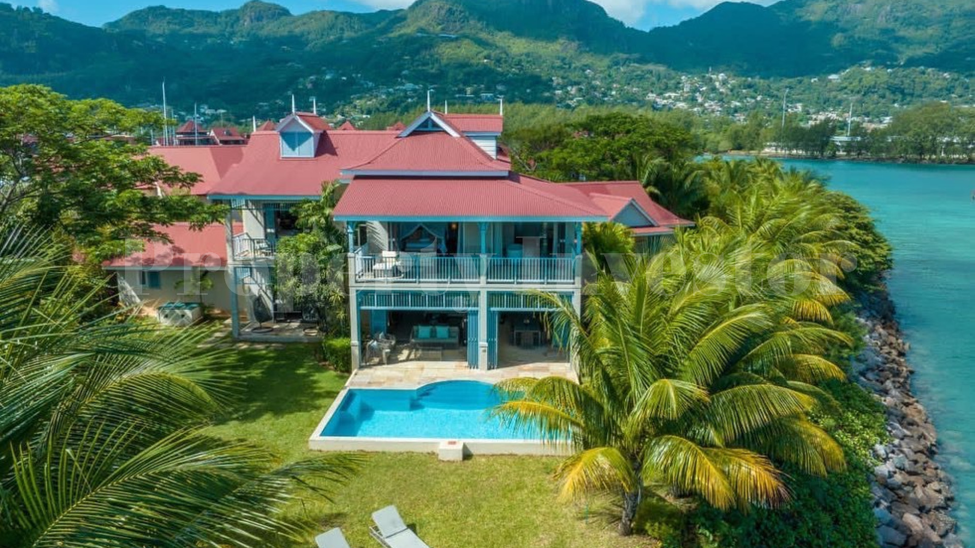 One-Of-A-Kind 8 Bedroom (6+2) Luxury Villa with Private Guest Cottage for Sale on Eden Island, Seychelles