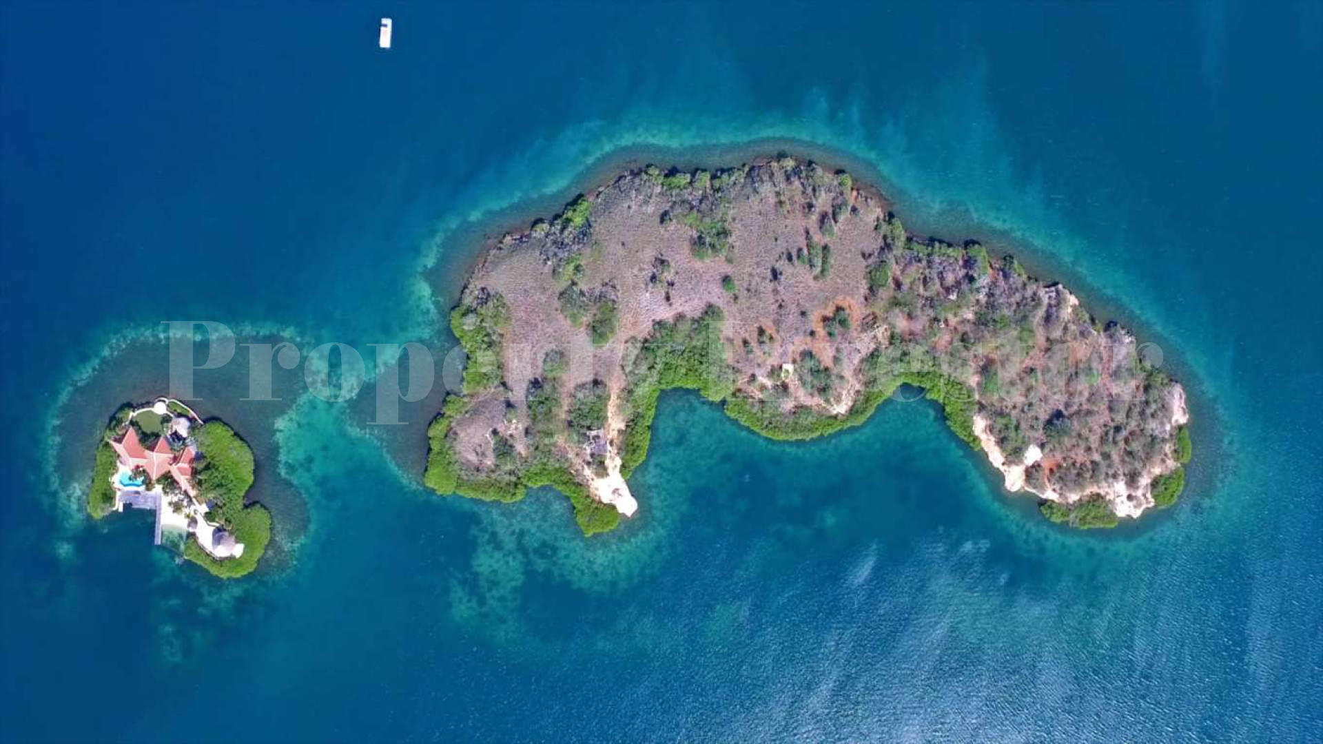 Unspoiled 30 Hectare Private Virgin Island for Sale in Curaçao