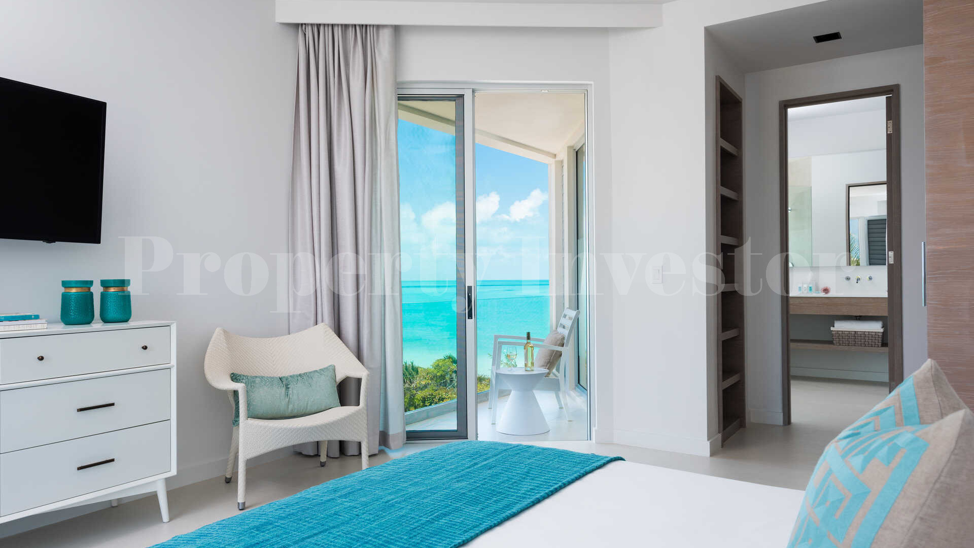 Gorgeous 15 Bedroom Private Beach Club Residence on Long Bay Beach, Turks & Caicos