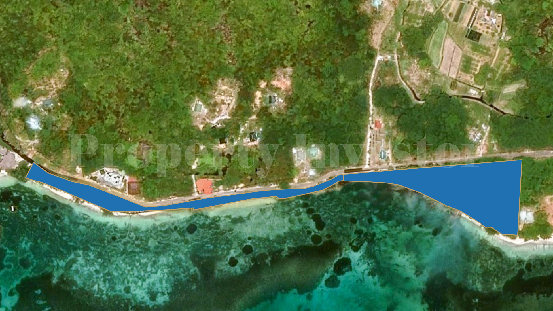 Beautiful 1.5 Hectare Beachfront Lot with Great Residential & Commercial Development Potential for Sale on Praslin Island, Seychelles