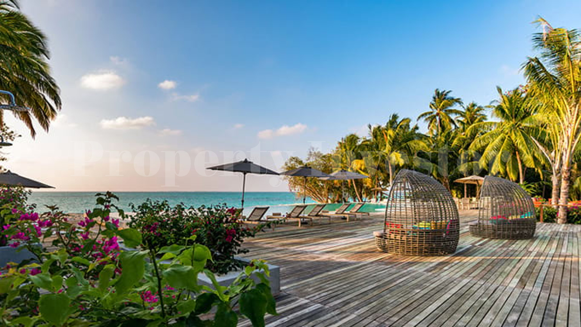 Luxury 60 Villa Island Resort for Sale in the Maldives