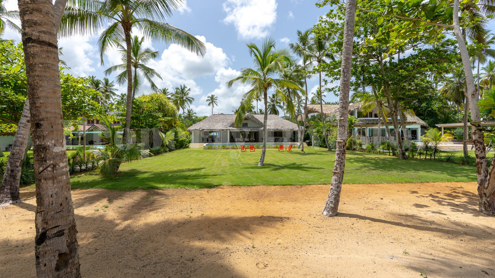 Beautiful 5 Bedroom Luxury Beachfront Villa for Sale at Playa Coson, Las Terrenas