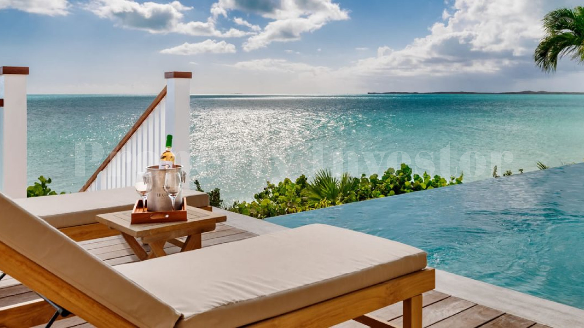 Upscale 4 Bedroom Caribbean Style Oceanfront Villa for Sale in Turks & Caicos